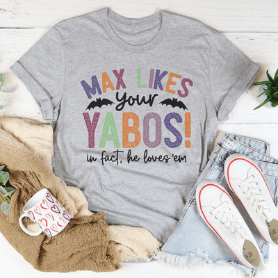 A Max le gusta tu camiseta Yabos