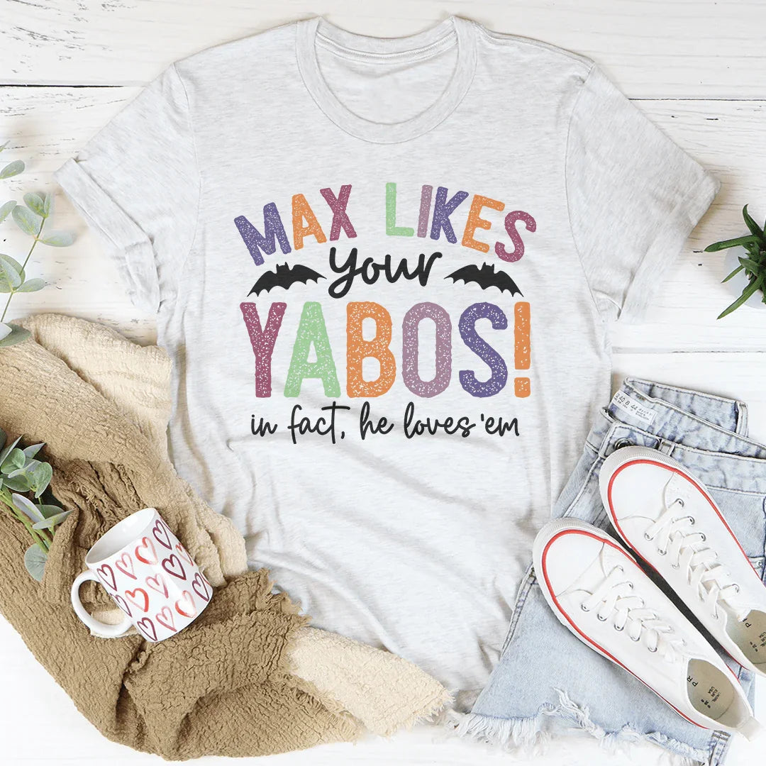 A Max le gusta tu camiseta Yabos