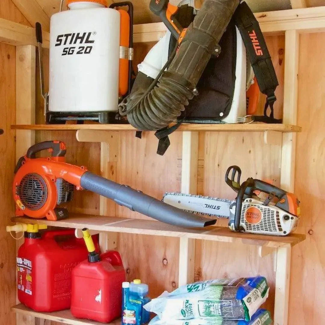 Kit de Organización MAX para Cobertizos - Almacenamiento Premium Montado en la Pared