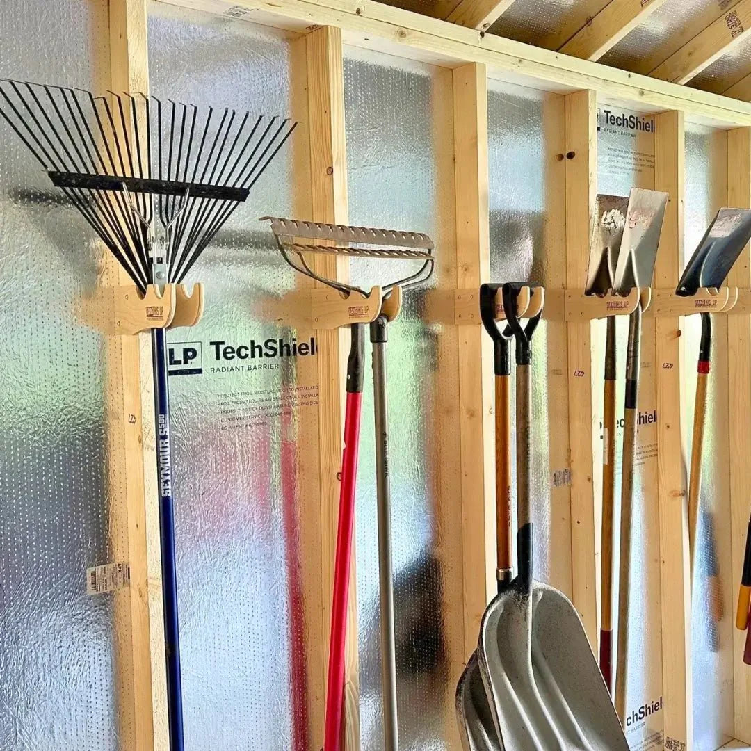 Kit de Organización MAX para Cobertizos - Almacenamiento Premium Montado en la Pared