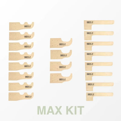 MAX Shed Organization Kit - Premium Wall-Mounted Storage