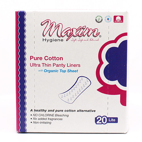 Maxim Natural Organic Cotton Ultra Thin Liners - 240 Count
