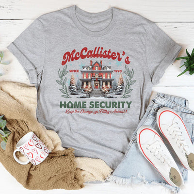 T-shirt de sécurité à domicile McCallister