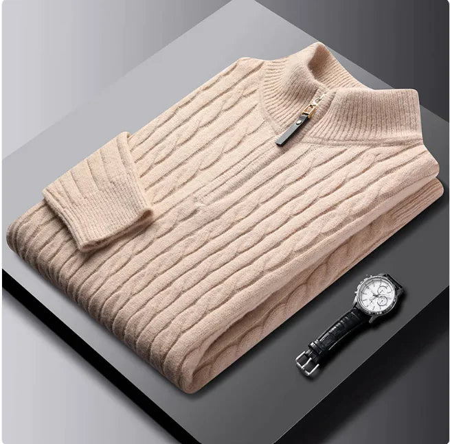 Veste en tricot décontractée pour hommes