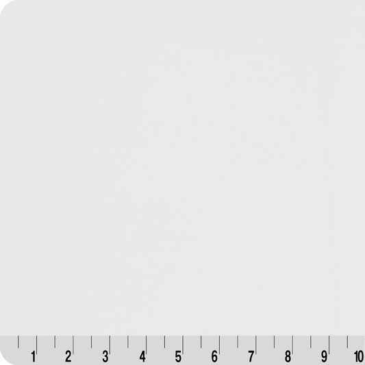 Tissu Marshmallow Cuddle Blanc 58"/60" par Yard