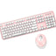 Ensemble de clavier sans fil à touches rondes