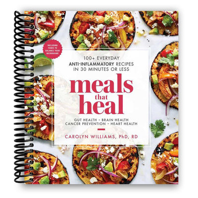 Healing Meals: 100+ Quick Anti-Inflammatory Recipes Under 30 Minutes (Spiral Bound) - Korvel