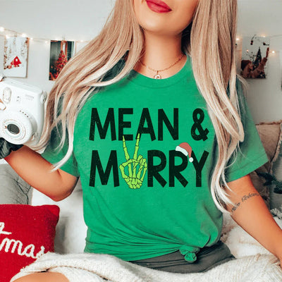 Mean & Merry Tee - Soft and Stylish Everyday Wear