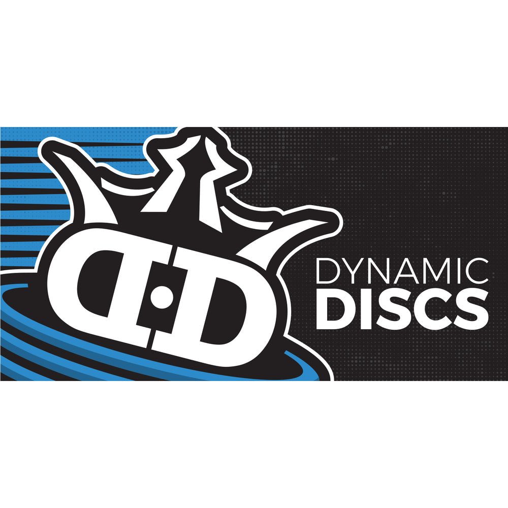 Banner de Tela Negro y Azul de Dynamic Discs - 4' x 2'