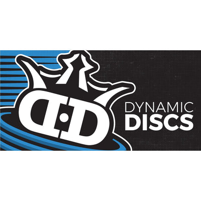 Banner de Tela Negro y Azul de Dynamic Discs - 4' x 2'