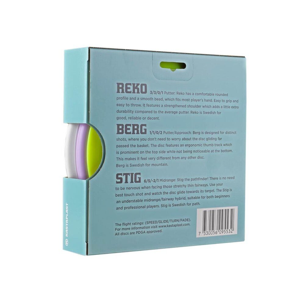 Kasta Set - 3 Disc Golf Starter Set