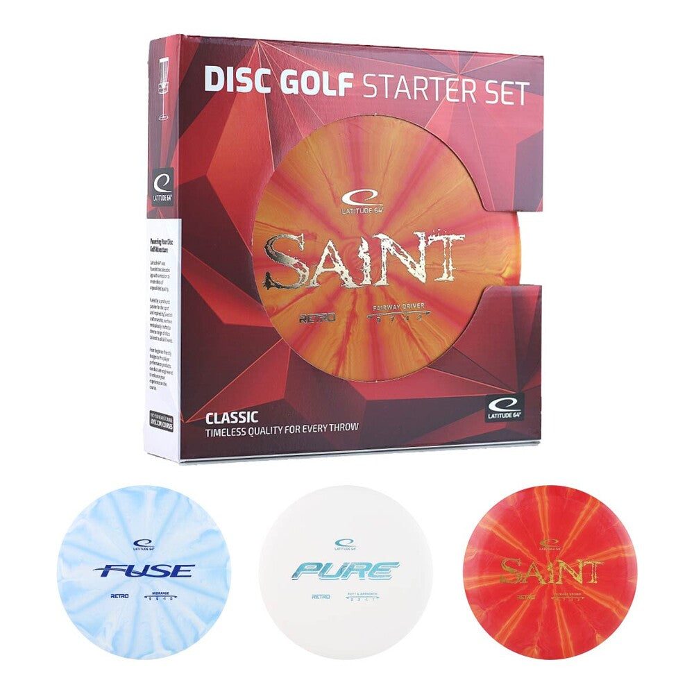 Juego de Inicio Clásico de Disc Golf - 3 Discos