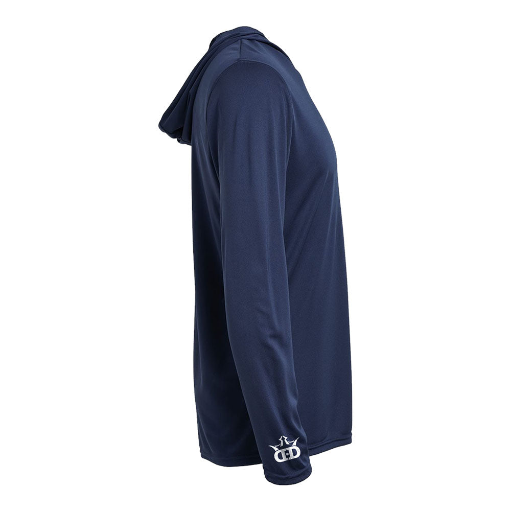 Hooded Long Sleeve Tee - Glass Blown Open