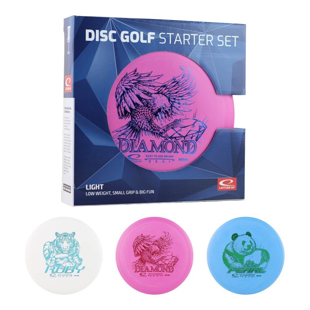 Ensemble de départ léger pour le disc golf - 3 disques