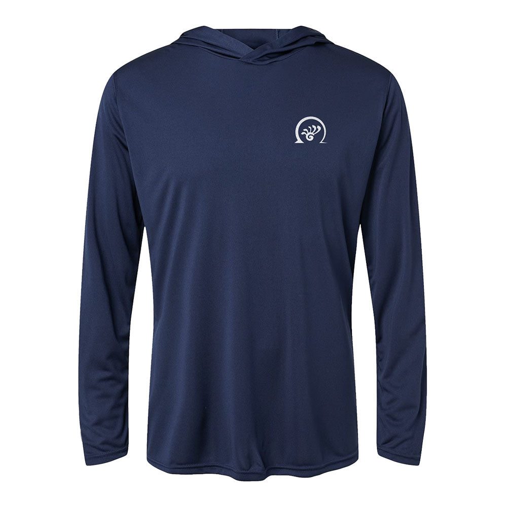 Hooded Long Sleeve Tee - Glass Blown Open