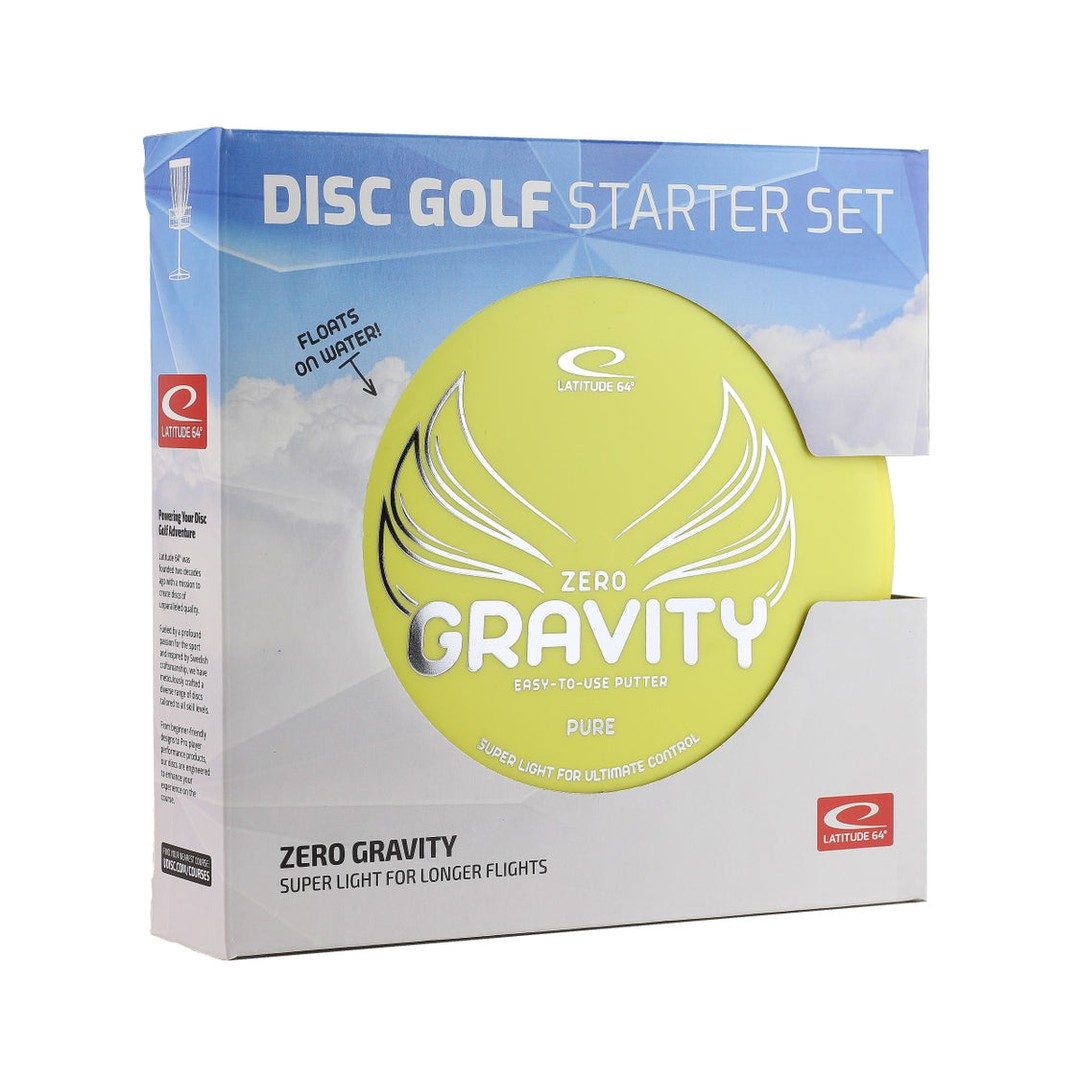 Zero Gravity Disc Golf Starter Set - 3 Lightweight Discs