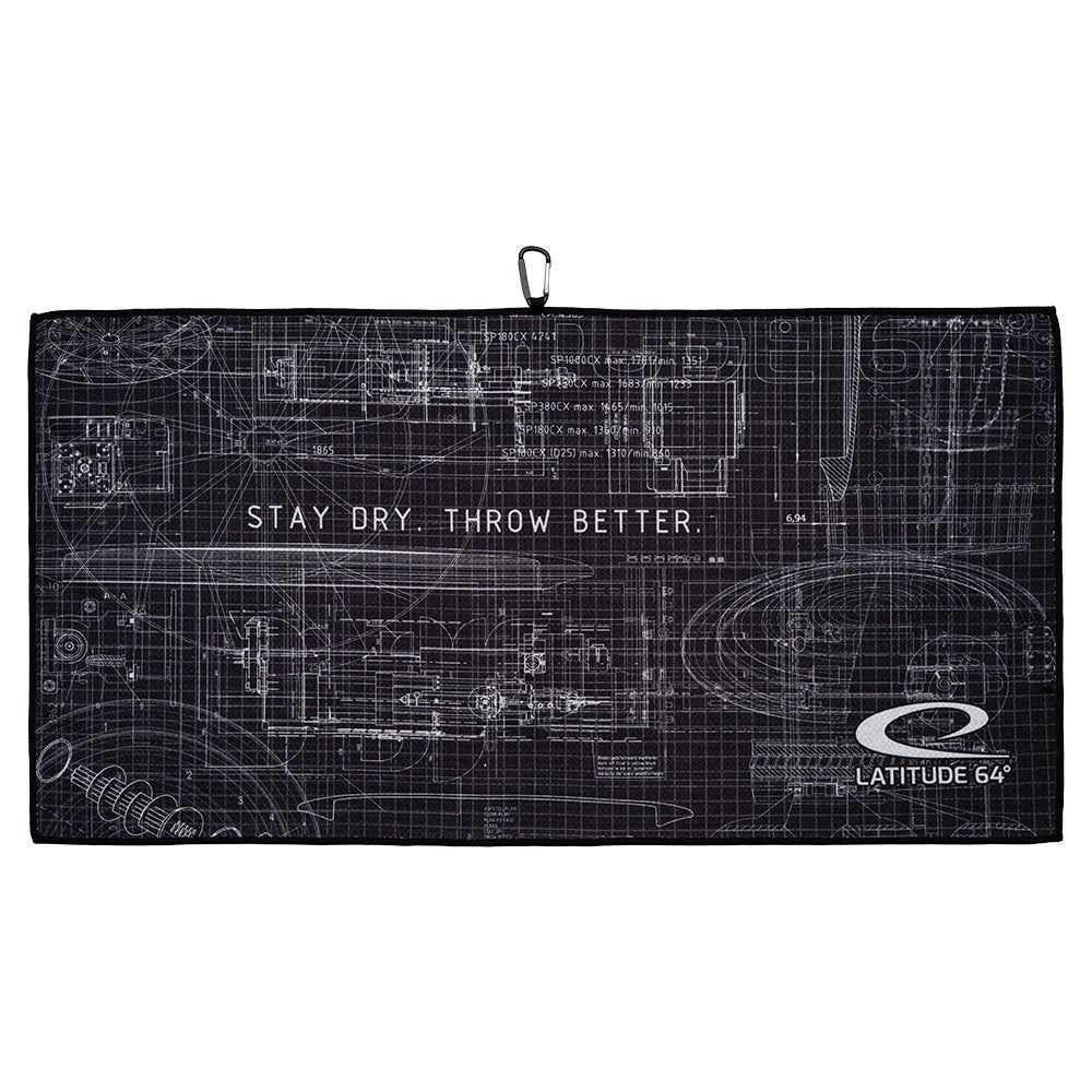 Premium Microfiber Waffle Towel for Disc Golf