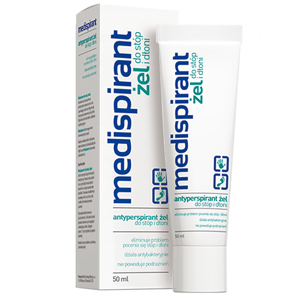 Medispirant Gel for Feet and Hands, 50ml