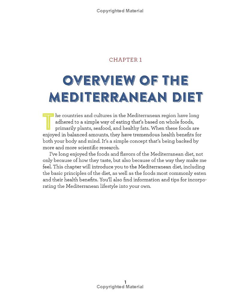 Couples' Mediterranean Diet Cookbook: 100 Deliciously Balanced Recipes for Healthy Living (Spiral Bound) - Korvel