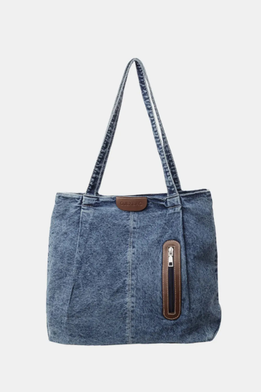 Medium Denim Tote Bag - Korvel