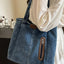 Medium Denim Tote Bag - Korvel
