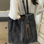 Medium Denim Tote Bag - Korvel