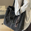 Medium Denim Tote Bag - Korvel