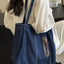 Medium Denim Tote Bag - Korvel