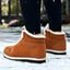 Botas de Invierno Impermeables para Hombre - Diseño Ligero de Tobillo Alto