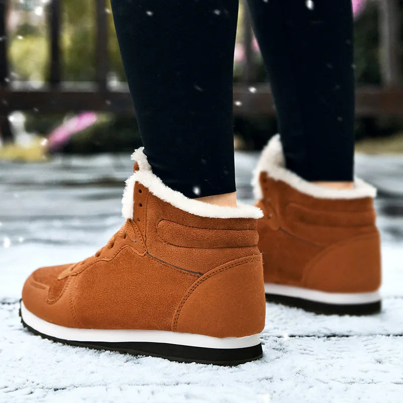Botas de Invierno Impermeables para Hombre - Diseño Ligero de Tobillo Alto