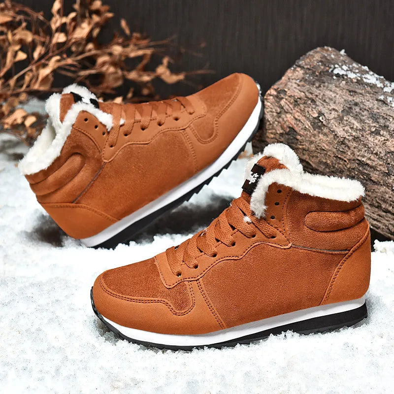 Botas de Invierno Impermeables para Hombre - Diseño Ligero de Tobillo Alto