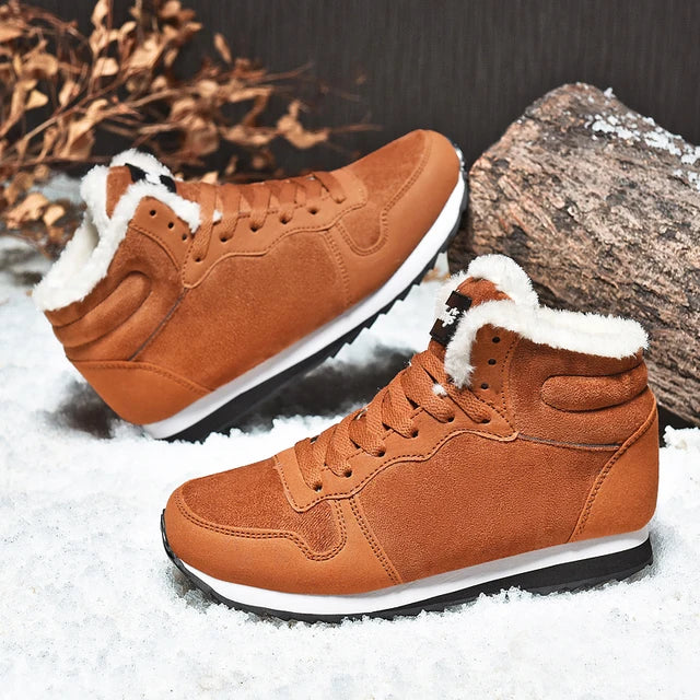 Botas de Invierno Impermeables para Hombre - Diseño Ligero de Tobillo Alto