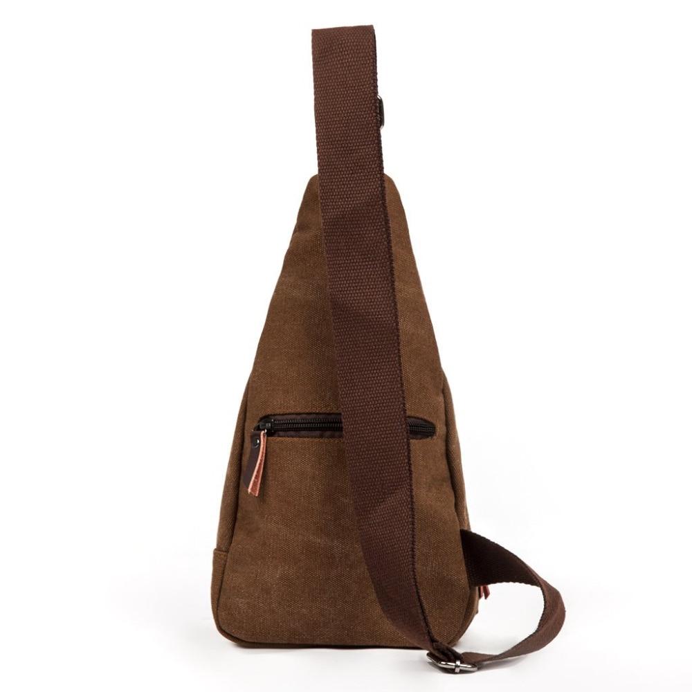 Men Canvas Messenger Bags Casual Travel Military Bag - Korvel