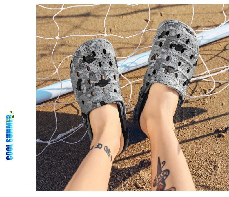 Sandales d'été décontractées pour hommes - Confortables et polyvalentes