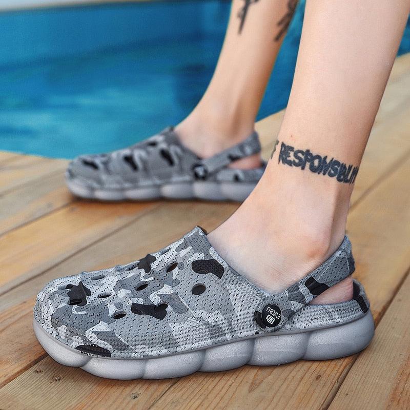 Sandales d'été décontractées pour hommes - Confortables et polyvalentes