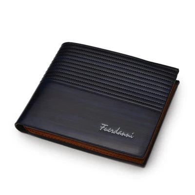 Men Leather Brand Luxury Wallet Short Slim Male Purses Money Clip Credit Card Dollar Price Portomonee Carteria - Korvel