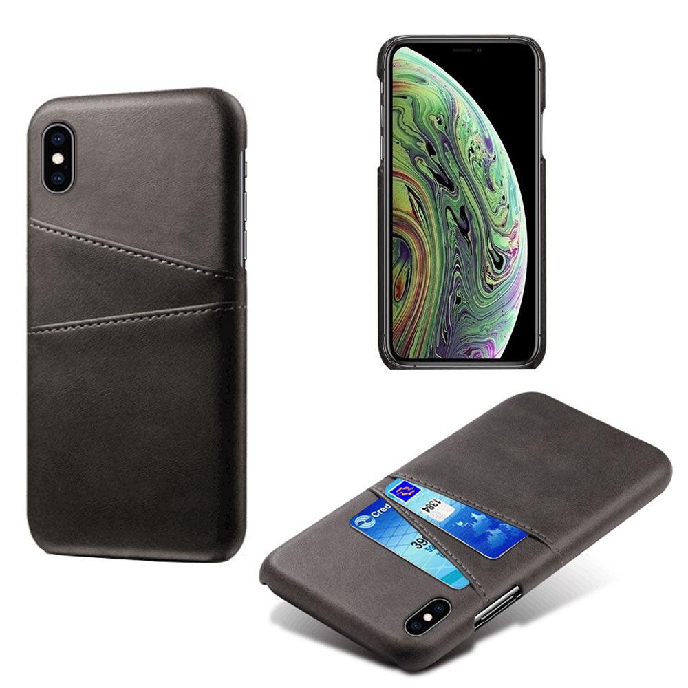 Luxury Leather Card Holder Case for iPhone 14 Pro & 13 Pro Max