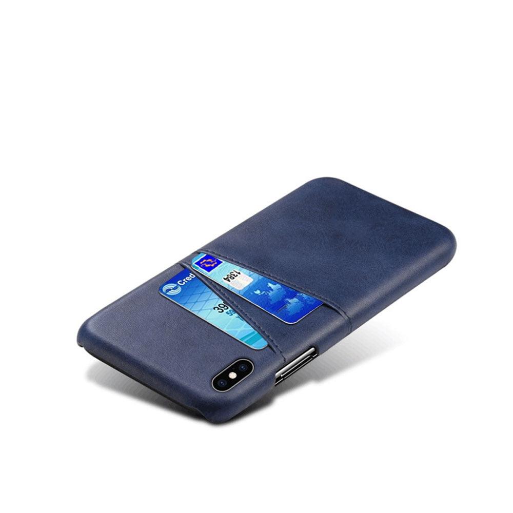 Luxury Leather Card Holder Case for iPhone 14 Pro & 13 Pro Max