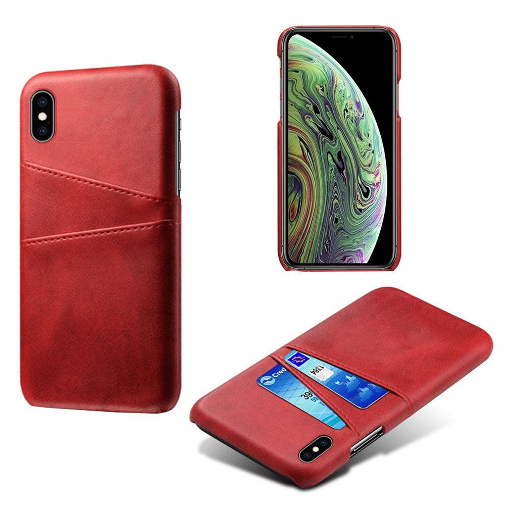 Luxury Leather Card Holder Case for iPhone 14 Pro & 13 Pro Max