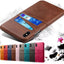 Luxury Leather Card Holder Case for iPhone 14 Pro & 13 Pro Max