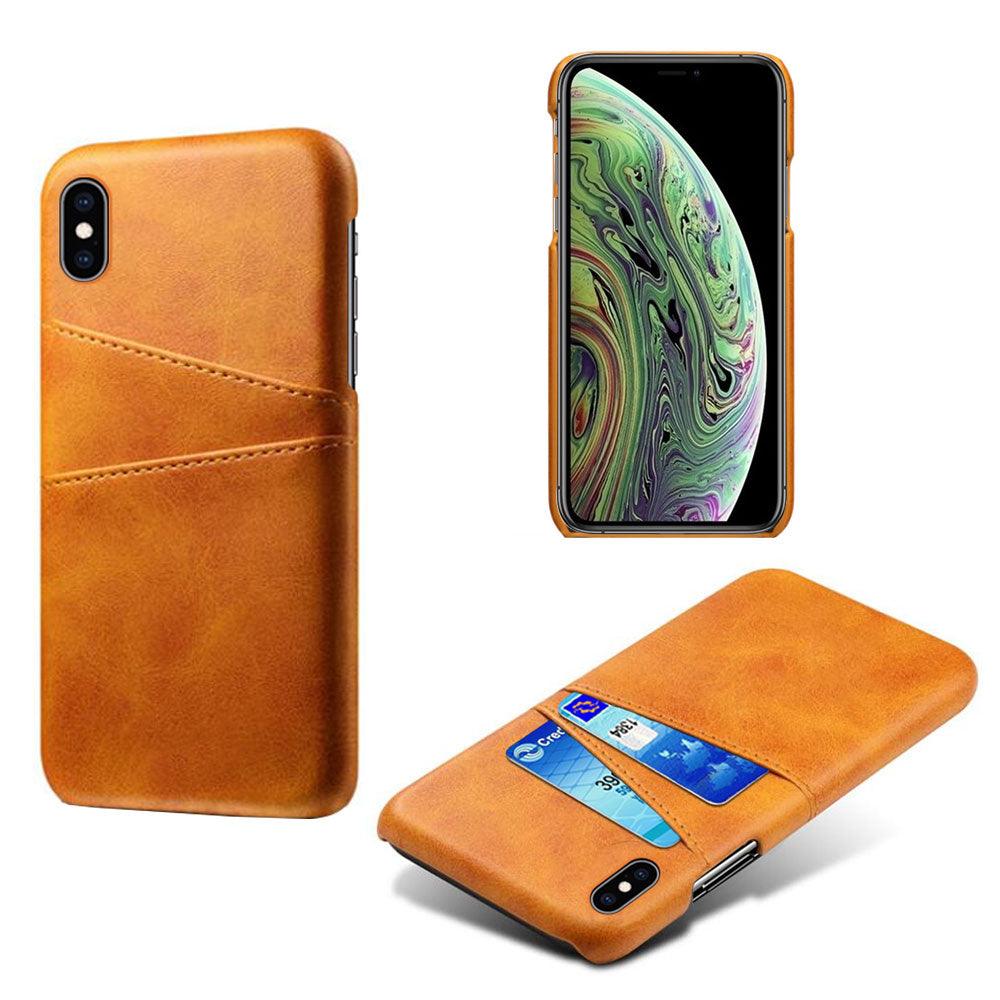Luxury Leather Card Holder Case for iPhone 14 Pro & 13 Pro Max
