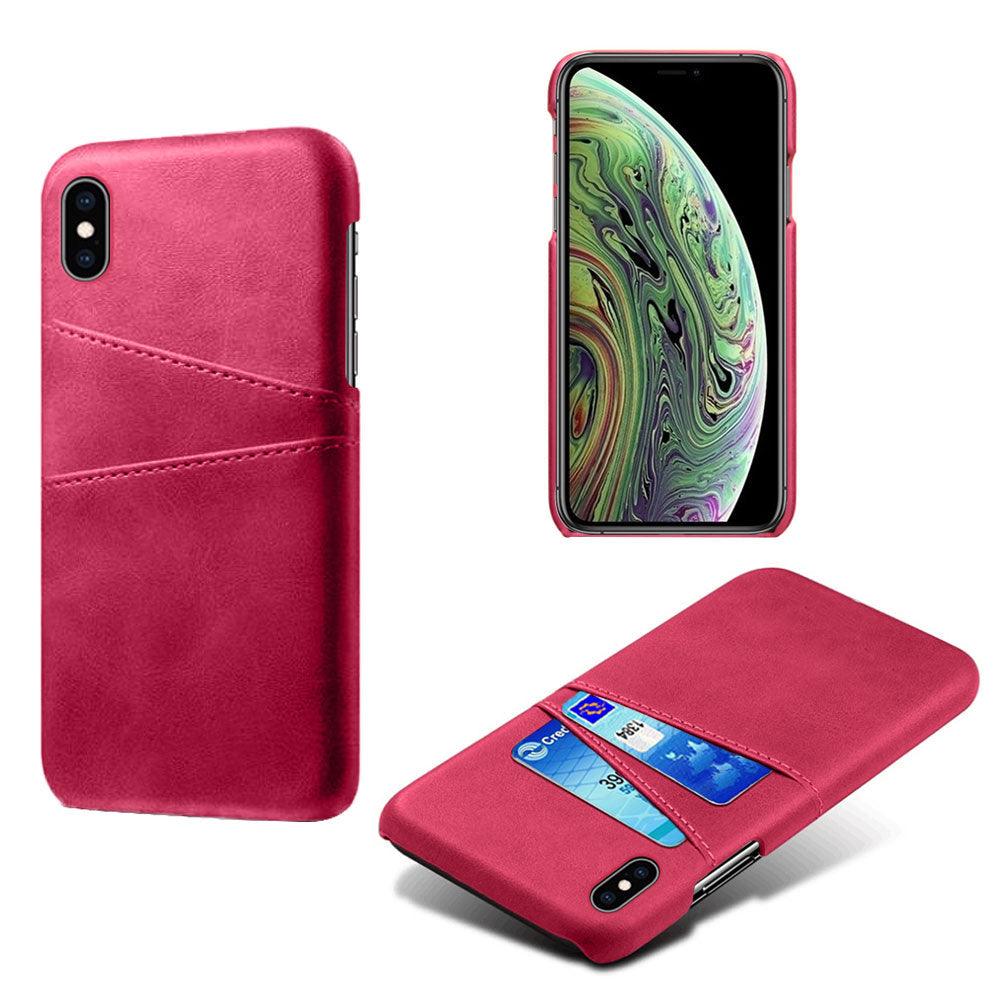 Luxury Leather Card Holder Case for iPhone 14 Pro & 13 Pro Max