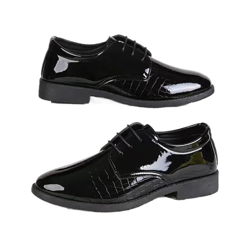 Ballerines en cuir premium pour hommes - Style coréen polyvalent