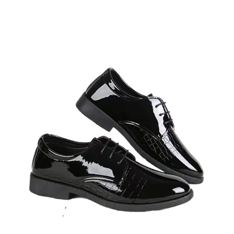 Ballerines en cuir premium pour hommes - Style coréen polyvalent