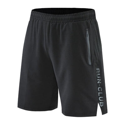 Shorts d'entraînement en patchwork pour hommes avec poches