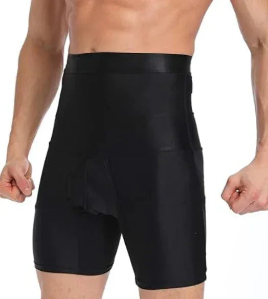 Men's High Waist Body Shaper Shorts