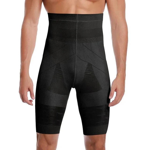 Men's High Waist Body Shaper Shorts