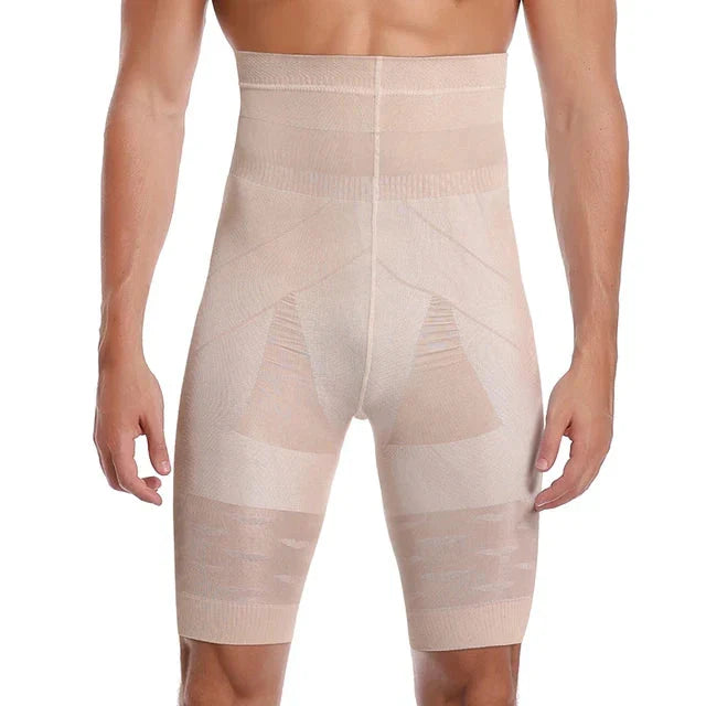 Men's High Waist Body Shaper Shorts