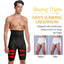 Men's High Waist Body Shaper Shorts