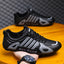 Men's Breathable Leather Casual Sneakers - Lightweight & Versatile